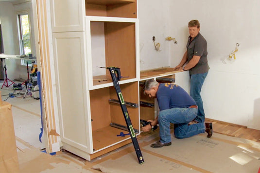 Modern RTA cabinet design with stylish enhancements