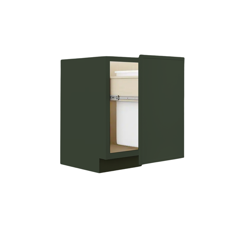 Load image into Gallery viewer, B18-TRASH-SC Base Waste Basket Cabinet, 18W x 34.5H x 24D inch
