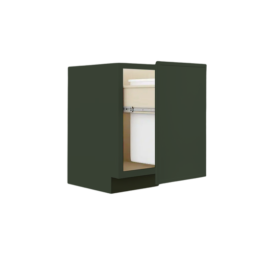 B18-TRASH-SC Base Waste Basket Cabinet, 18W x 34.5H x 24D inch