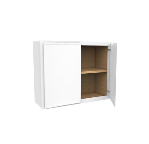 W3321 Soft Edge 2 Door Wall Cabinet, 33W x 21H x 12D inch