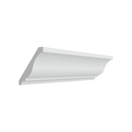 SCM2.25 Shaker Crown Molding for Shaker Style Cabinets, 96.02L X 3.23W X 0.75H inch