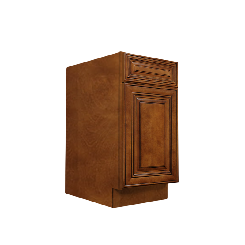 Load image into Gallery viewer, VB12 1 Door 1 Drawer Vanity Base Cabinet, 12W x 34.5H x 21D inch
