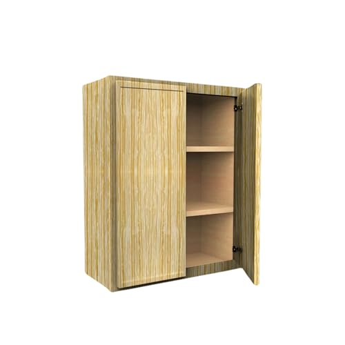 Load image into Gallery viewer, W3630 Soft Edge 2 Door Wall Cabinet with 2 Shelves, 36W x 30H x 12D inch
