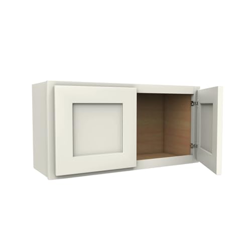 W361524 Soft Edge 2 Door Wall Cabinet, 36W x 15H x 24D inch