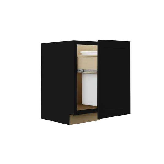 B18-TRASH-SC Base Waste Basket Cabinet, 18W x 34.5H x 24D inch