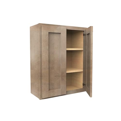 Load image into Gallery viewer, W3030 Soft Edge 2 Door Wall Cabinet with 2 Shelves, 30W x 30H x 12D inch
