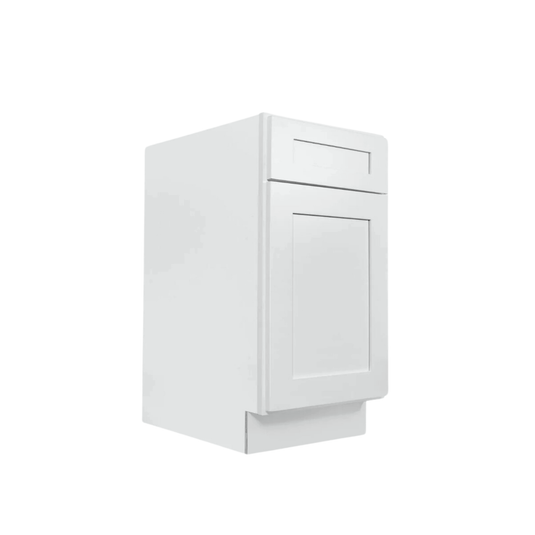 VB12 1 Door 1 Drawer Vanity Base Cabinet, 12W x 34.5H x 21D inch