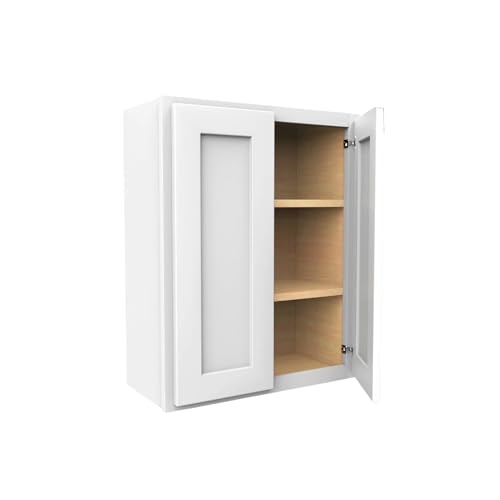 Load image into Gallery viewer, W3630 Soft Edge 2 Door Wall Cabinet with 2 Shelves, 36W x 30H x 12D inch
