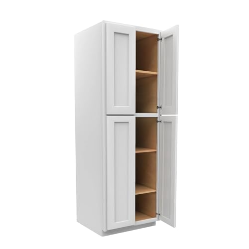 Load image into Gallery viewer, Pantry Cabinet 2 Doors, 4 Shelves 30&quot; W x 84&quot; H x 24&quot; D
