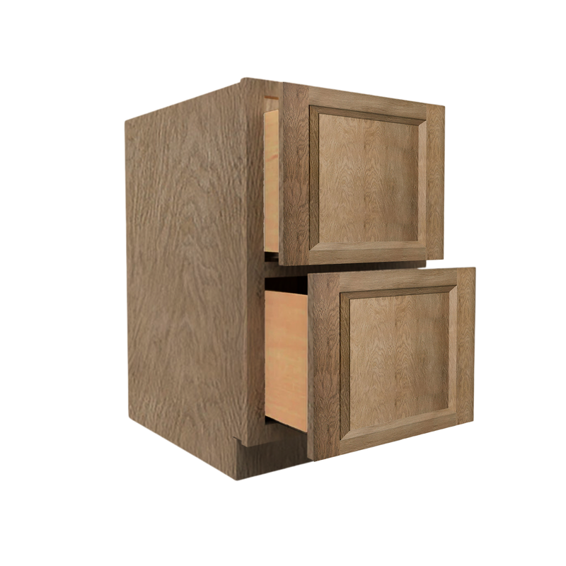 Load image into Gallery viewer, 2DB30 Ready To Ship Cabinets Soft Edge 2 Drawers Vanity Base Cabinet, 30W x 34.5H x 24D inch
