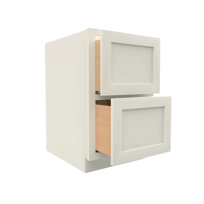 Load image into Gallery viewer, 2DB30 Ready To Ship Cabinets Soft Edge 2 Drawers Vanity Base Cabinet, 30W x 34.5H x 24D inch
