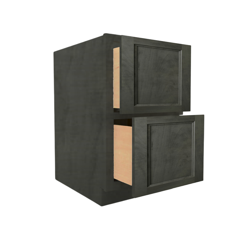 Load image into Gallery viewer, 2DB30 Ready To Ship Cabinets Soft Edge 2 Drawers Vanity Base Cabinet, 30W x 34.5H x 24D inch
