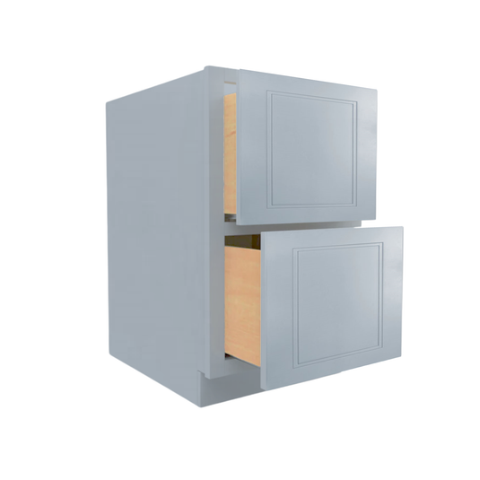 2DB30 Ready To Ship Cabinets Soft Edge 2 Drawers Vanity Base Cabinet, 30W x 34.5H x 24D inch