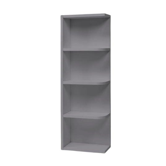 Wall End Shelf, Shelves For Wall Storage, 9W x 36H x 12D inch