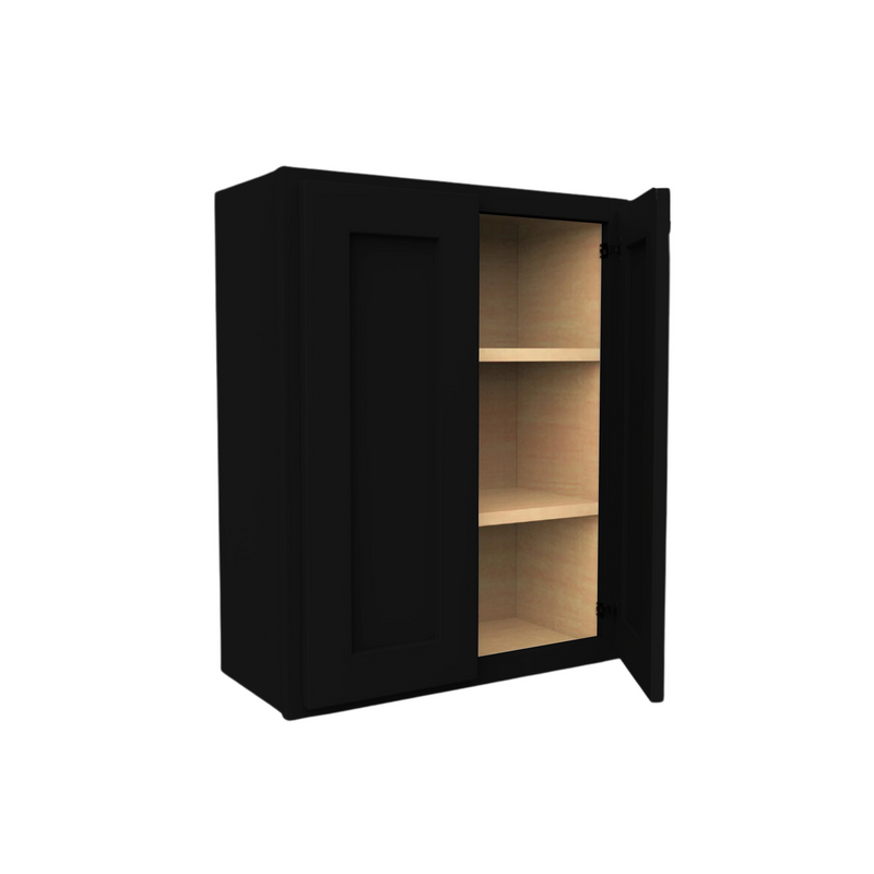 Load image into Gallery viewer, W3330 Soft Edge 2 Door Wall Cabinet with 2 Shelves, 33W x 30H x 12D inch
