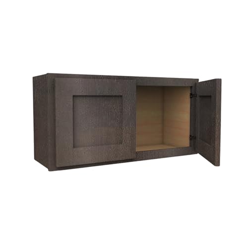 Load image into Gallery viewer, W361524 Soft Edge 2 Door Wall Cabinet, 36W x 15H x 24D inch
