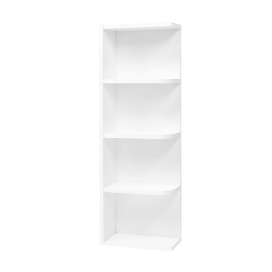 Wall End Shelf, Shelves For Wall Storage, 9W x 36H x 12D inch