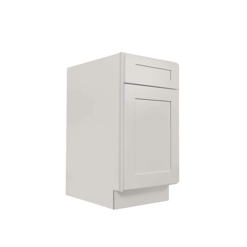 Load image into Gallery viewer, VB12 1 Door 1 Drawer Vanity Base Cabinet, 12W x 34.5H x 21D inch
