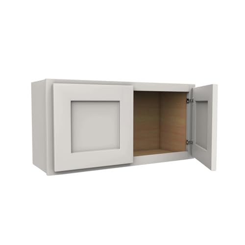 Load image into Gallery viewer, W361524 Soft Edge 2 Door Wall Cabinet, 36W x 15H x 24D inch
