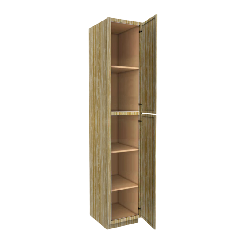 Load image into Gallery viewer, 1 Door Pantry Cabinet, 18W x 84H x 24D inch
