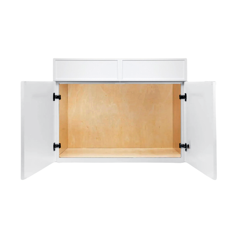 Load image into Gallery viewer, SB36 Soft Edge 2 Door Sink Cabinet, 36W x 34.5H x 24D inch
