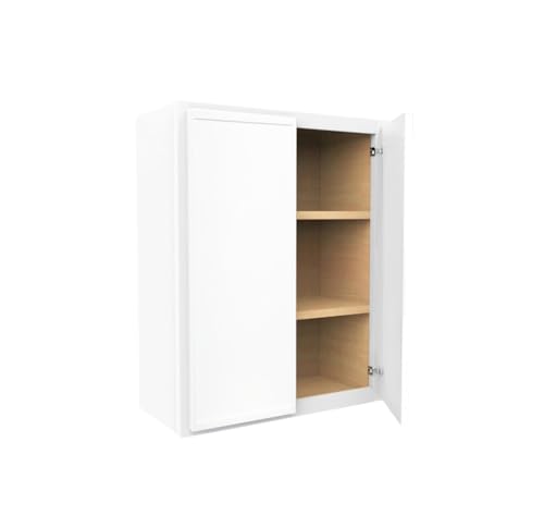 Load image into Gallery viewer, W3330 Soft Edge 2 Door Wall Cabinet with 2 Shelves, 33W x 30H x 12D inch
