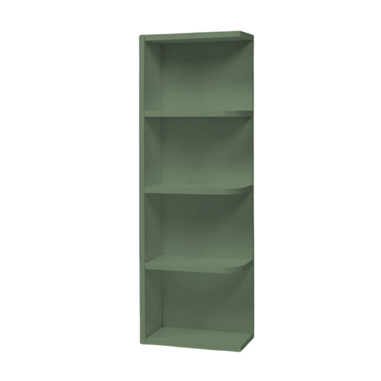 Wall End Shelf, Shelves For Wall Storage, 9W x 36H x 12D inch