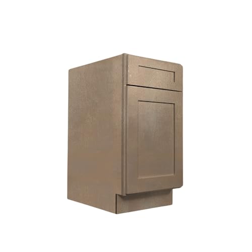 Load image into Gallery viewer, Standard Base Cabinet 1 Door,1 Shelf, 1 Drawer 15&quot; W x 34.5&quot; H x 24&quot; D
