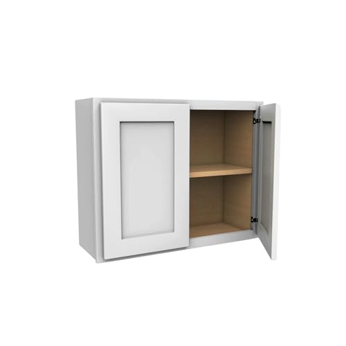 Load image into Gallery viewer, W3321 Soft Edge 2 Door Wall Cabinet, 33W x 21H x 12D inch
