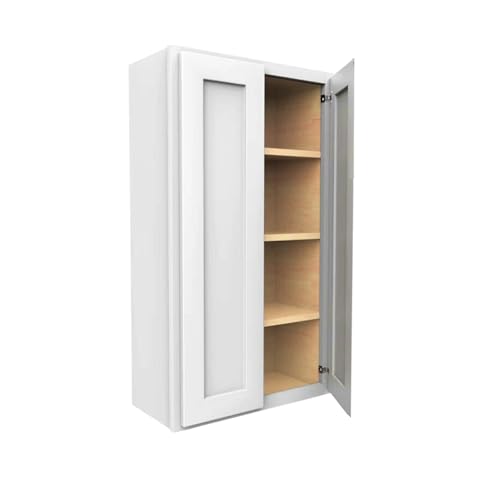 W4242 Wall Cabinet 2 Doors, 3 Shelves 42" W x 42" H x 12" D