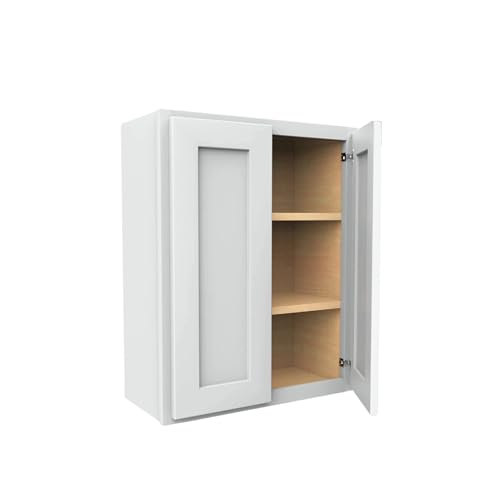 Load image into Gallery viewer, W3630 Soft Edge 2 Door Wall Cabinet with 2 Shelves, 36W x 30H x 12D inch
