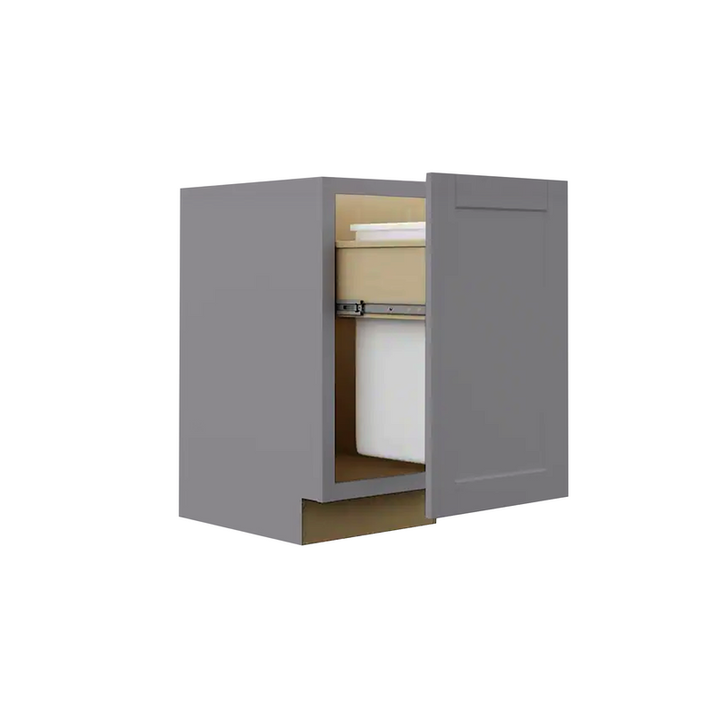 Load image into Gallery viewer, B18-TRASH-SC Base Waste Basket Cabinet, 18W x 34.5H x 24D inch
