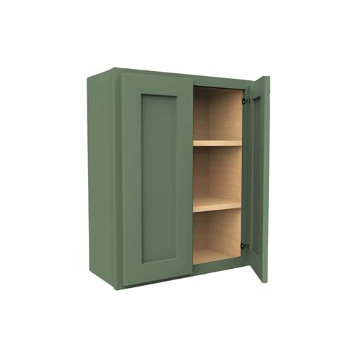 Load image into Gallery viewer, W3030 Soft Edge 2 Door Wall Cabinet with 2 Shelves, 30W x 30H x 12D inch
