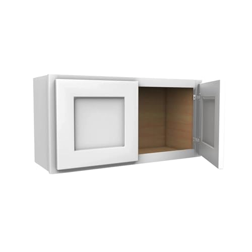 Load image into Gallery viewer, W361524 Soft Edge 2 Door Wall Cabinet, 36W x 15H x 24D inch
