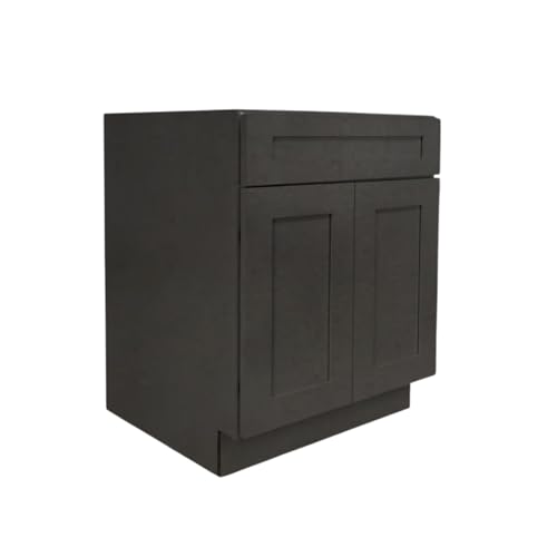 SB30 Double Door Bathroom Vanity Sink Cabinet, 30W x 34.5H x 24D inch