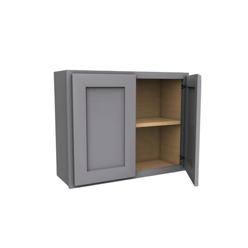 Load image into Gallery viewer, W3321 Soft Edge 2 Door Wall Cabinet, 33W x 21H x 12D inch
