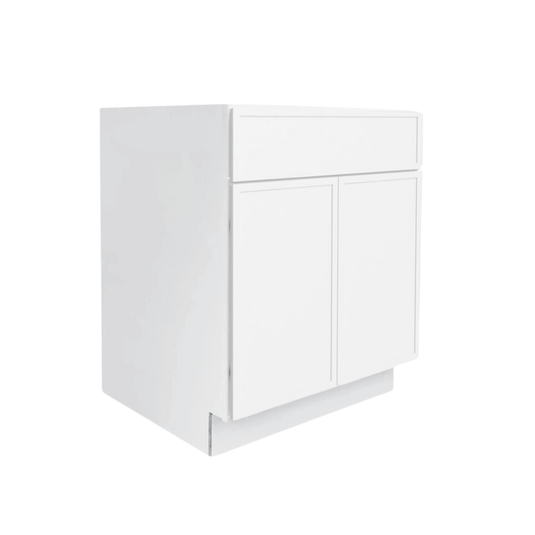 SB30 Double Door Bathroom Vanity Sink Cabinet, 30W x 34.5H x 24D inch