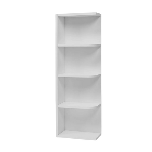 Wall End Shelf, Shelves For Wall Storage, 9W x 36H x 12D inch