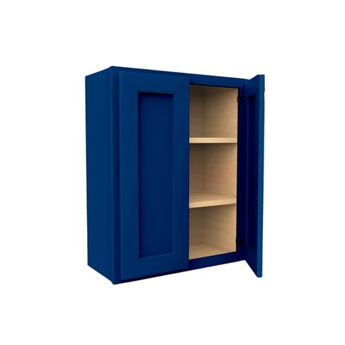 Load image into Gallery viewer, W3630 Soft Edge 2 Door Wall Cabinet with 2 Shelves, 36W x 30H x 12D inch
