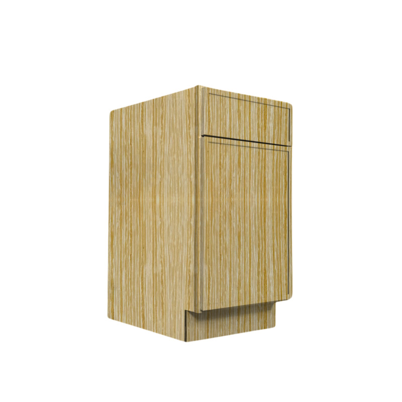 Load image into Gallery viewer, B18 Ready To Ship Soft Edge 1 Door Base Cabinet with Drawer and Shelf, 18W x 34H x 24D inch
