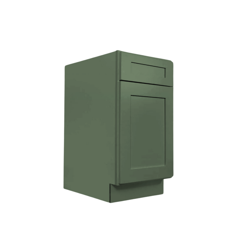 Load image into Gallery viewer, B15 Ready To Ship Standard Base Cabinet 1 Door,1 Shelf, 1 Drawer 15&quot; W x 34.5&quot; H x 24&quot; D
