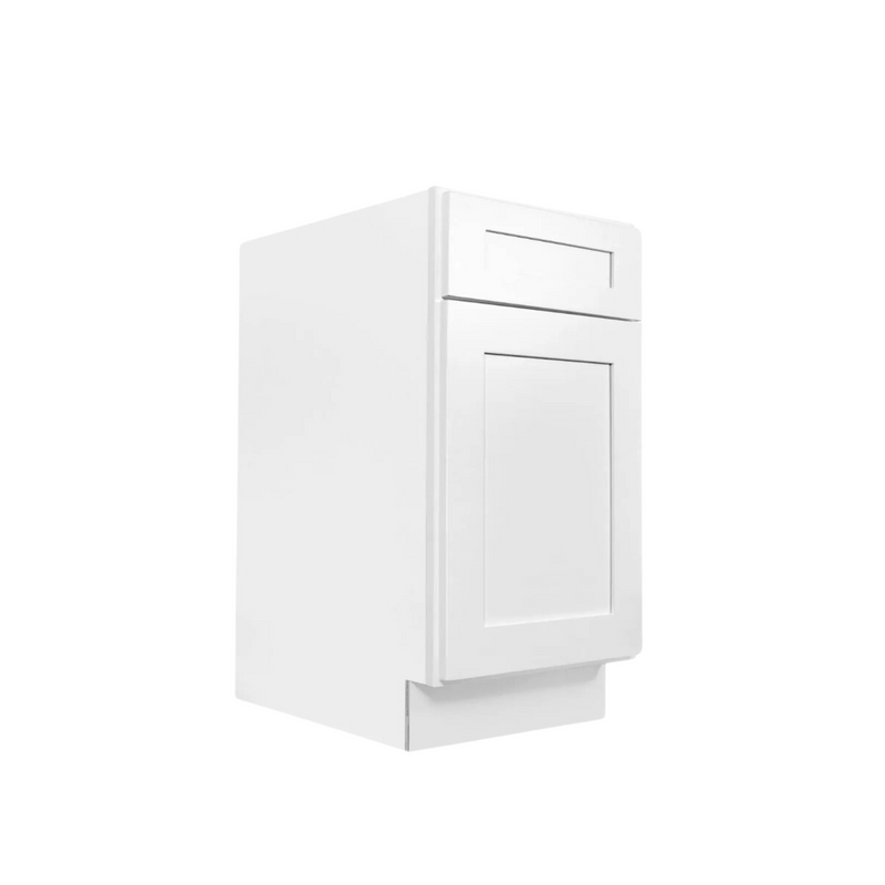 Load image into Gallery viewer, B15 Ready To Ship Standard Base Cabinet 1 Door,1 Shelf, 1 Drawer 15&quot; W x 34.5&quot; H x 24&quot; D
