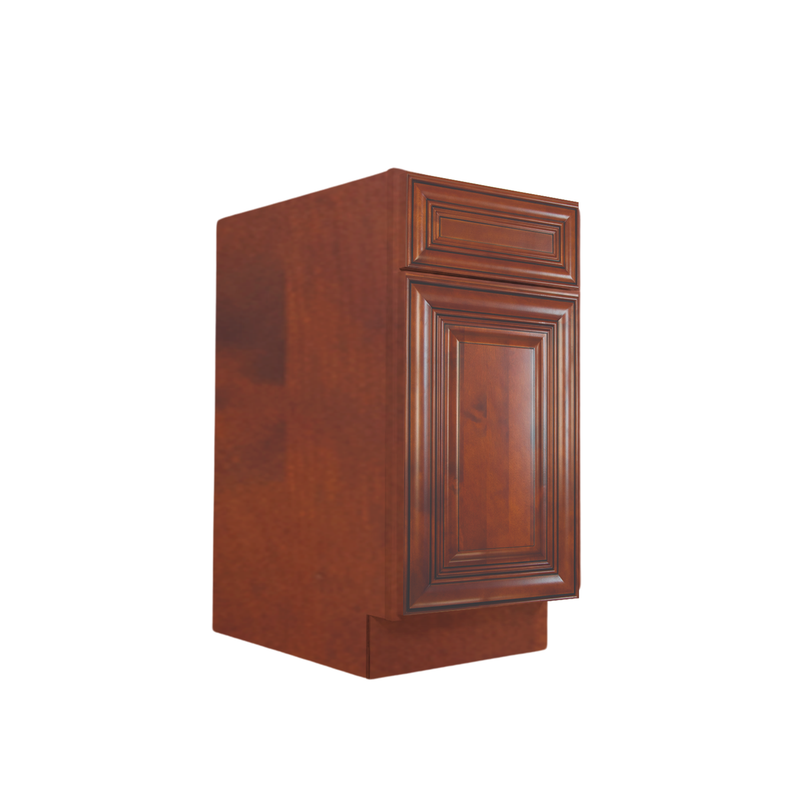 Load image into Gallery viewer, B18 Ready To Ship Soft Edge 1 Door Base Cabinet with Drawer and Shelf, 18W x 34H x 24D inch
