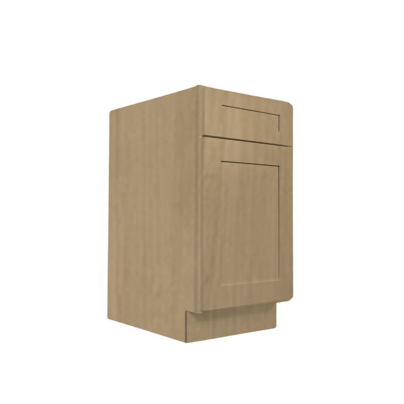 Load image into Gallery viewer, B15 Ready To Ship Standard Base Cabinet 1 Door,1 Shelf, 1 Drawer 15&quot; W x 34.5&quot; H x 24&quot; D
