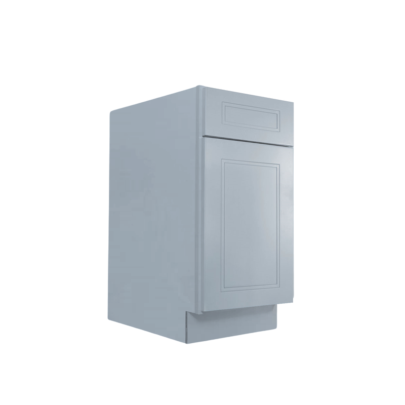 Load image into Gallery viewer, B18 Ready To Ship Soft Edge 1 Door Base Cabinet with Drawer and Shelf, 18W x 34H x 24D inch
