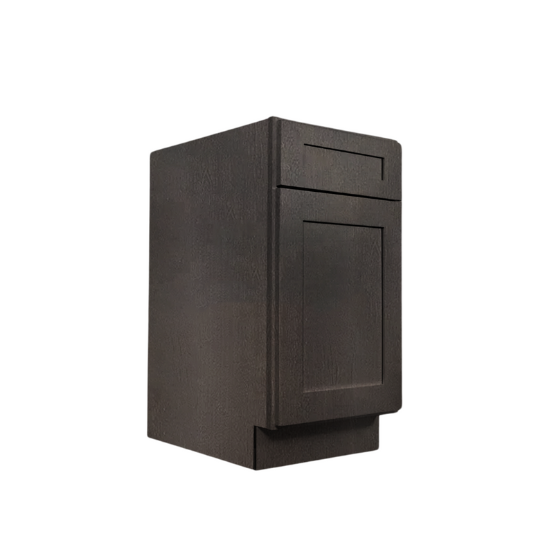 Load image into Gallery viewer, B18 Ready To Ship Soft Edge 1 Door Base Cabinet with Drawer and Shelf, 18W x 34H x 24D inch
