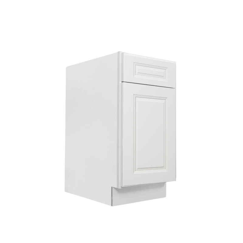 Load image into Gallery viewer, B18 Ready To Ship Soft Edge 1 Door Base Cabinet with Drawer and Shelf, 18W x 34H x 24D inch
