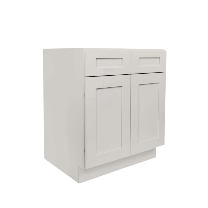 Load image into Gallery viewer, B27 Ready to Ship Cabinets Soft Edge 2 Door Kitchen Base Cabinet with Drawer and Shelf, 27W x 34.5H x 24D inch
