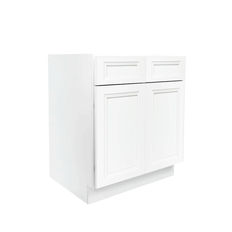 Load image into Gallery viewer, B27 Ready to Ship Cabinets Soft Edge 2 Door Kitchen Base Cabinet with Drawer and Shelf, 27W x 34.5H x 24D inch
