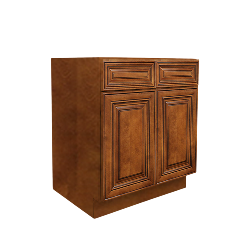 Load image into Gallery viewer, B24 Ready To Ship Cabinets Soft Edge 2 Door Base Cabinet with Drawer and Shelf, 24W x 34.5H x 24D inch
